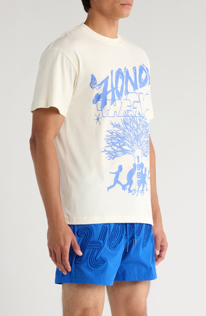 HONOR THE GIFT Family Tree Graphic T-Shirt, Alternate, color, Bone