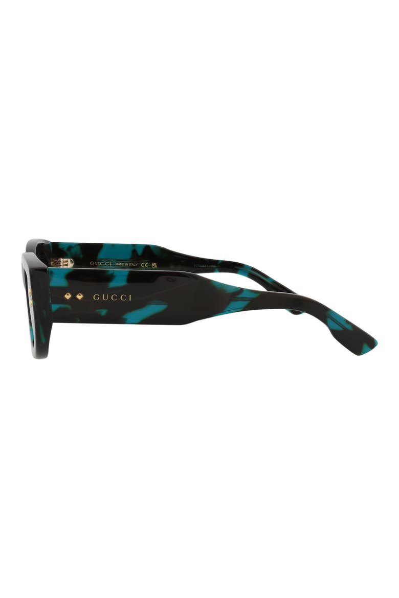 51mm Rectangle Sunglasses, Alternate, color, HAVANA HAVANA GREY