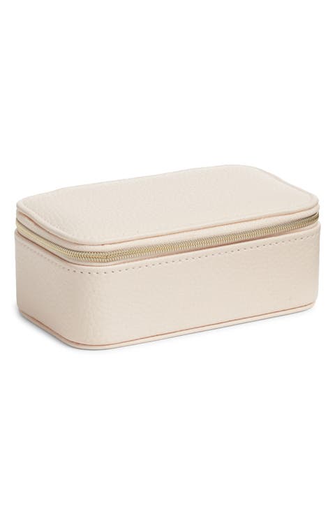 Rectangle Zip Jewelry Box