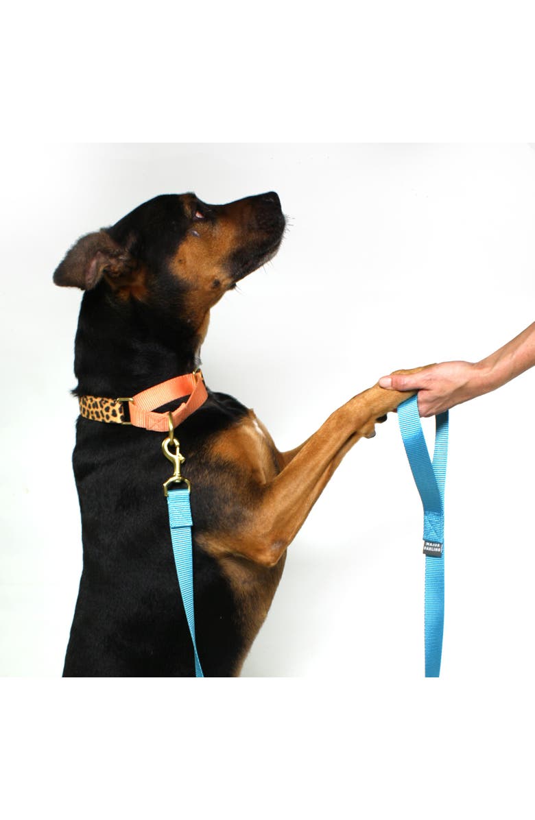 Major Darling Martingale Dog Collar, Alternate, color, Leopard + Peach