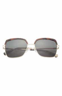Ted Baker London 55mm Square Sunglasses