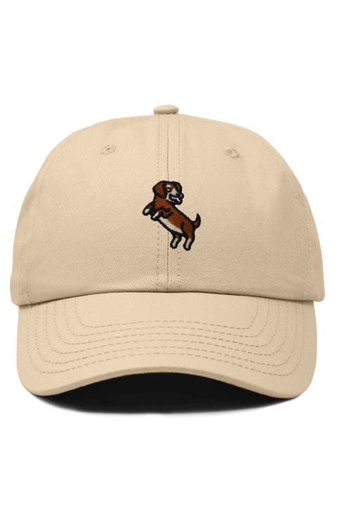 Dachshund Embroidered Dad Cap