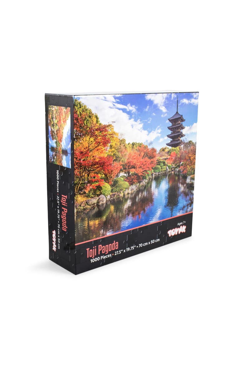 Toji Pagoda Buddhist Temple 1000 Piece Jigsaw Puzzle, Main, color, Multi-Color