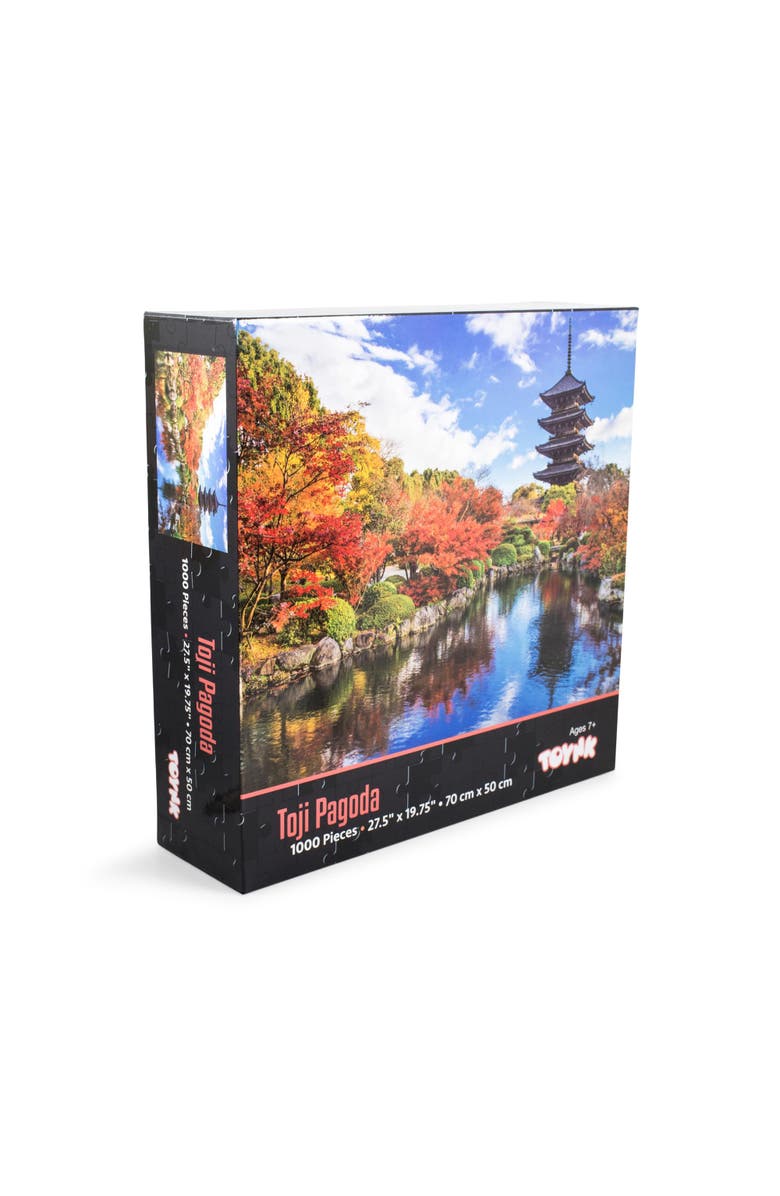 Toynk Toji Pagoda Buddhist Temple 1000 Piece Jigsaw Puzzle, Main, color, Multi-Color