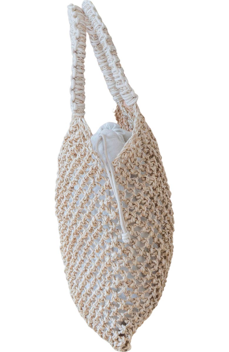 LIKHA Woven Abaca Net Bag, Alternate, color,