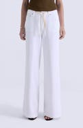 Pistola Jadyn Drawstring Mid Rise Palazzo Jeans