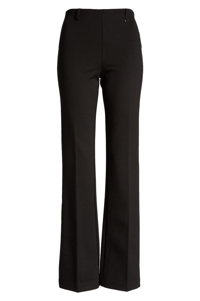 Lyssé Ponte Baby Bootcut Pants, Alternate, color, BLACK