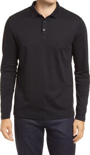 Robert Barakett Georgia Long Sleeve Polo