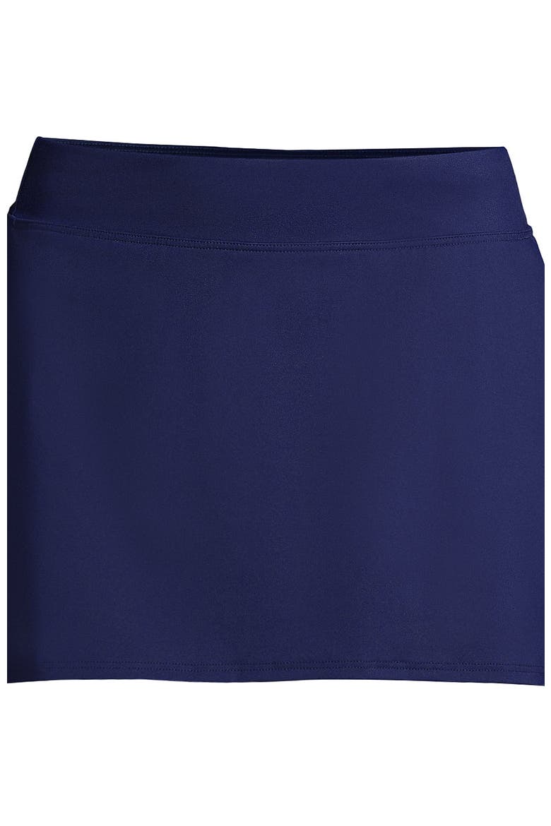 Tummy Control Skirt Swim Bottoms, Alternate, color, Deep Sea Navy