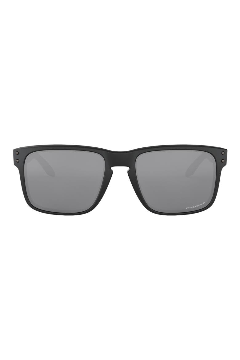 Holbrook 55mm Prizm™ Polarized Sunglasses, Main, color, BLACK