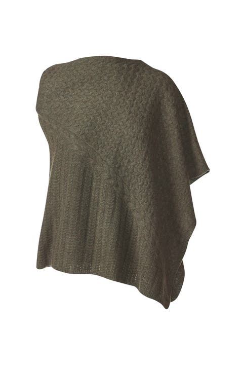 Cable Poncho
