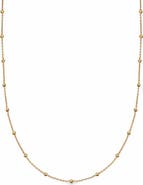 Astley Clarke Gold Aurora Station Necklace