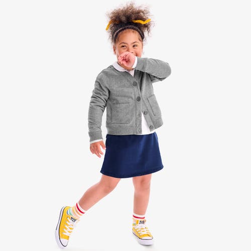 Primary Kids Sweatshirt Cardigan In Gray