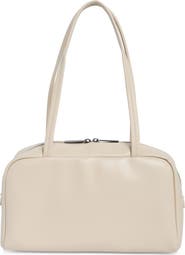 BCBG Bowler Faux Leather Shoulder Bag