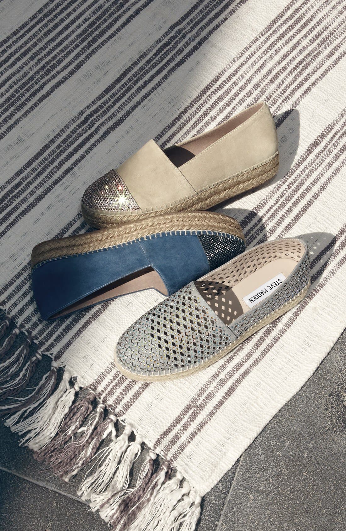 Steve Madden 'Pulsse' Platform Espadrille, Alternate, color, 