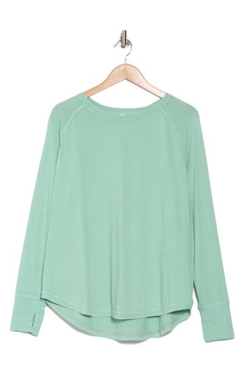 Z BY ZELLA Z BY ZELLA VINTAGE WASH RELAXED LONG SLEEVE 2.0 TEE