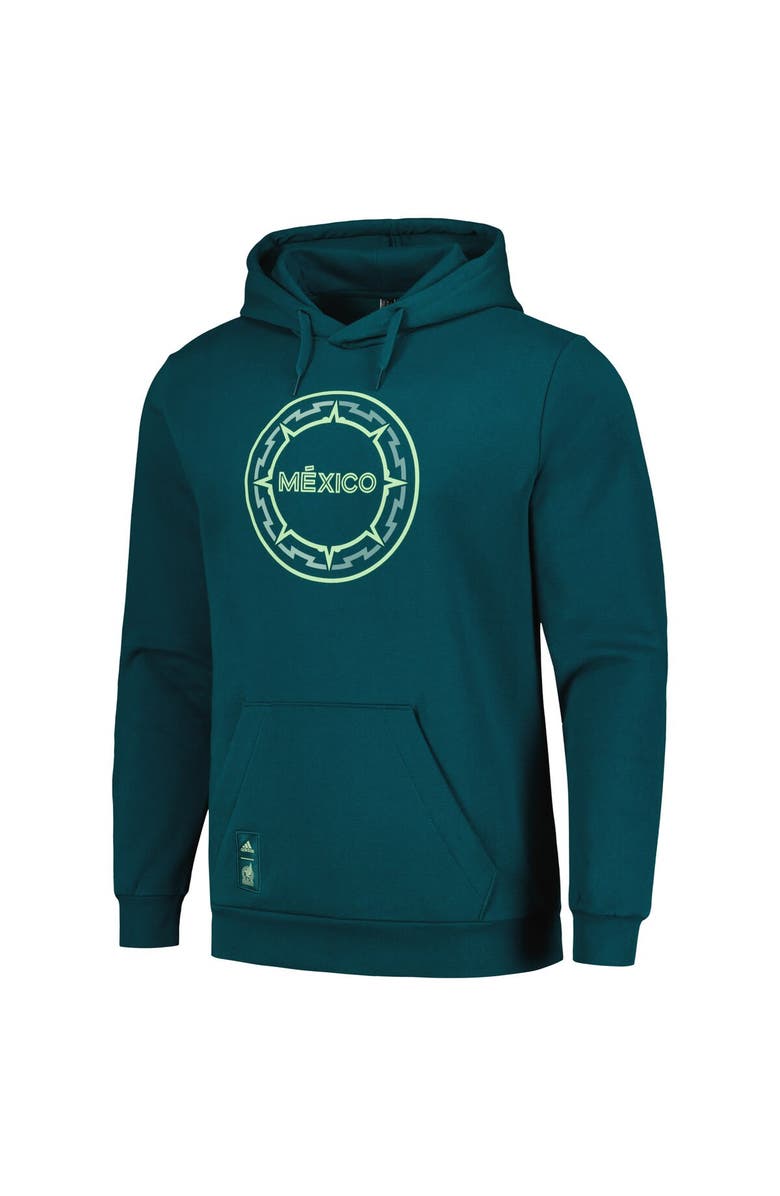 adidas Men's adidas Green Mexico National Team DNA Pullover Hoodie, Alternate, color, 