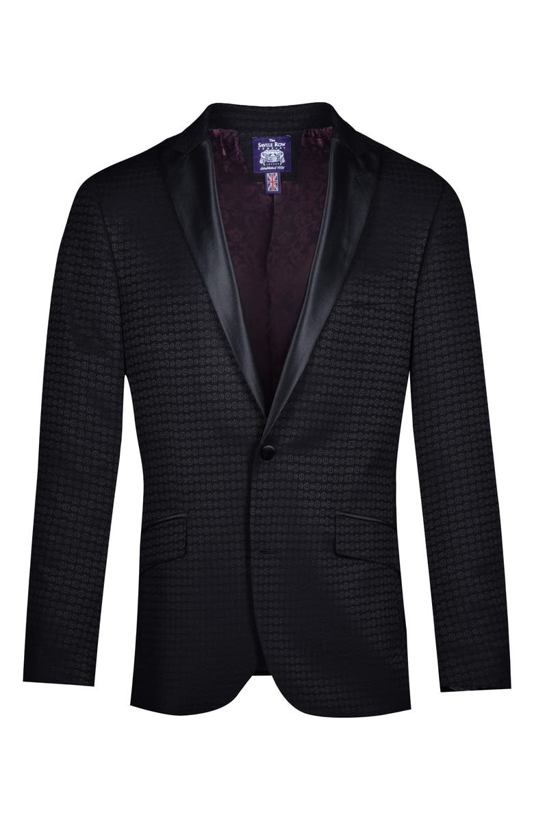 SAVILE ROW CO Two Button Peak Lapel Evening Jacket, Main, color, 