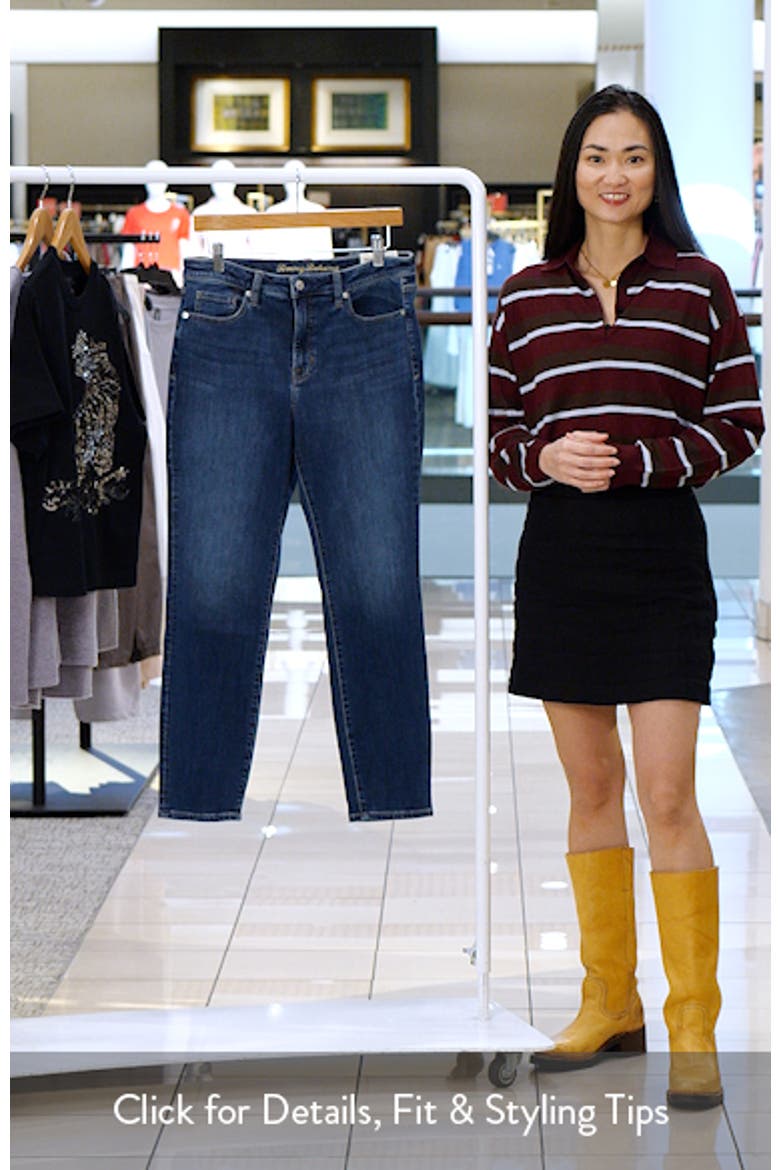 High Waist Ankle Jeans video