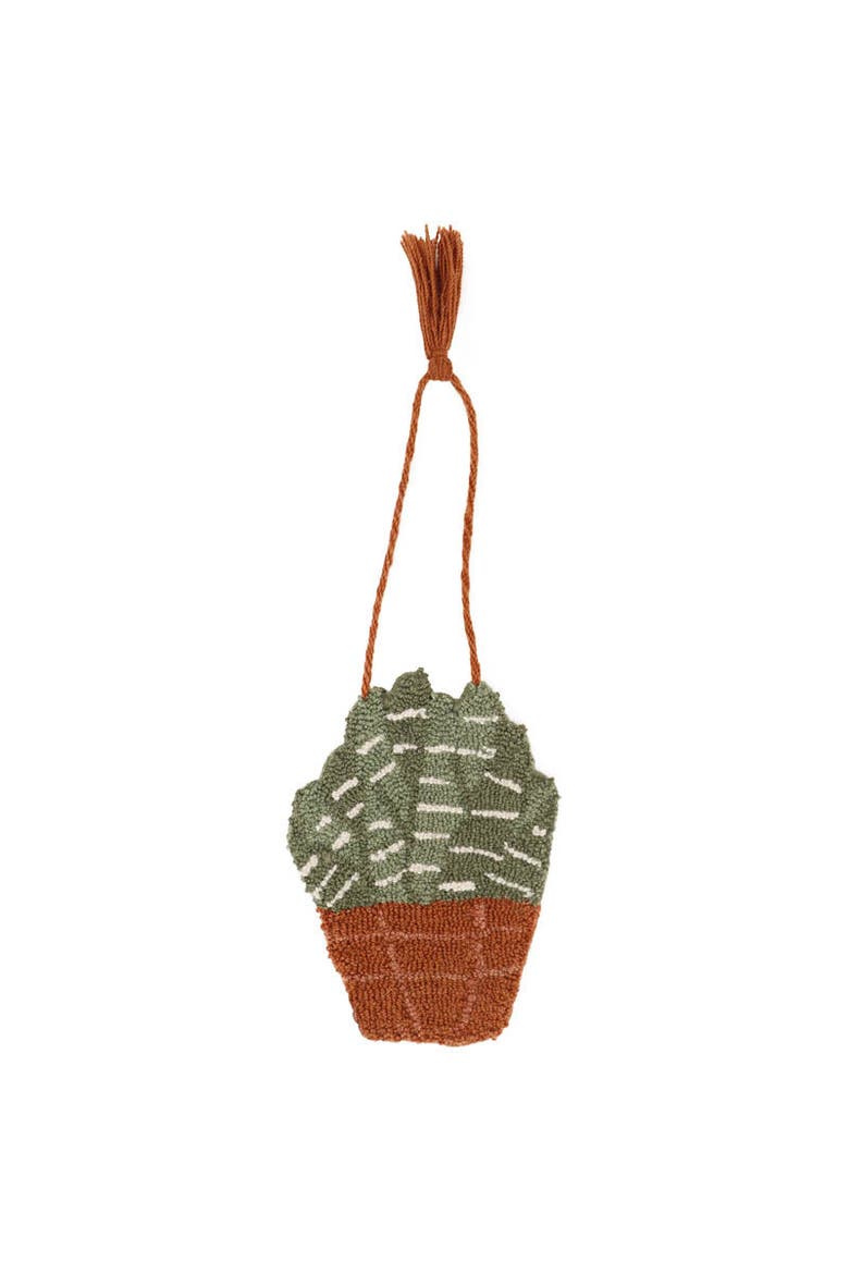 Wall Hanging Little Aloe, Main, color, BROWN & GREEN