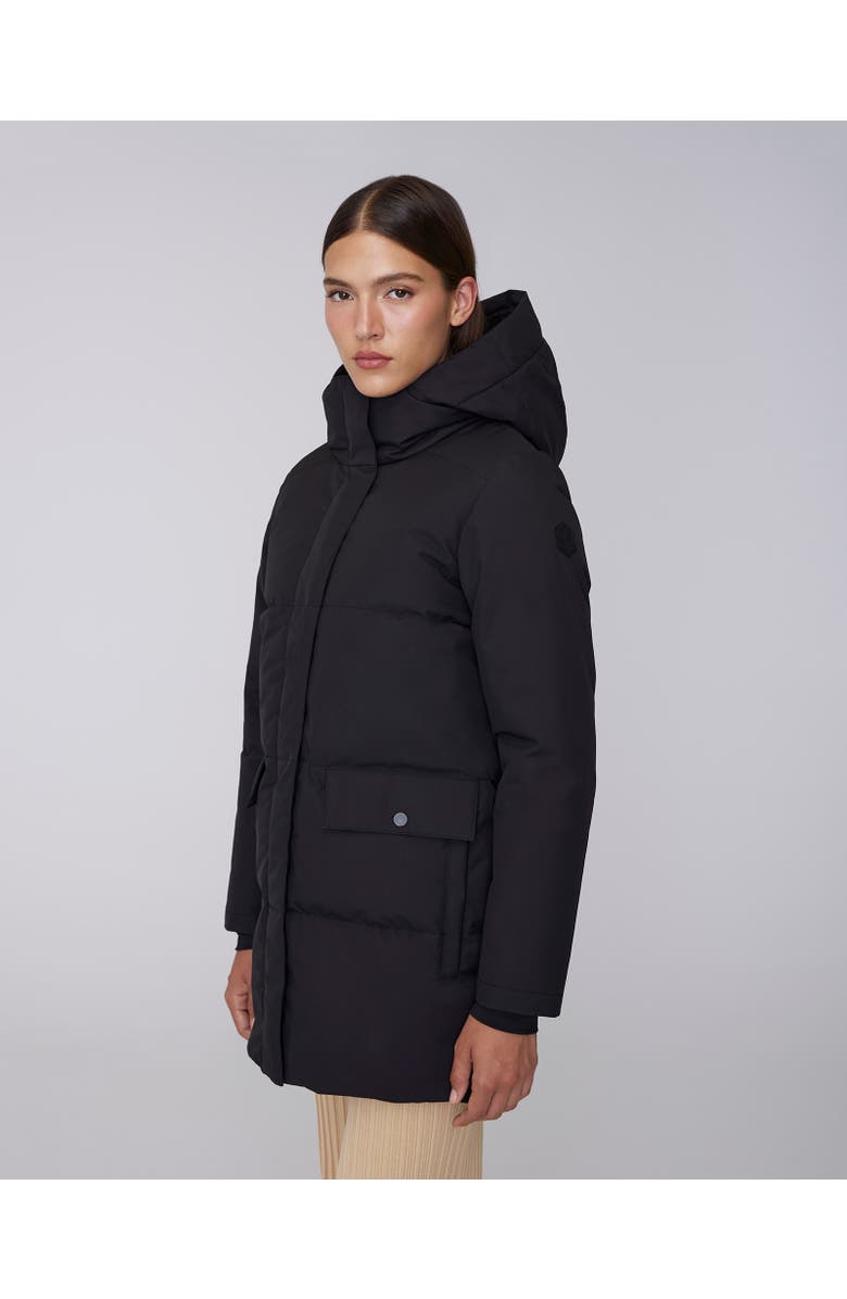 Quartz Co. CHLOE | Hooded Down Winter Jacket, Alternate, color, 