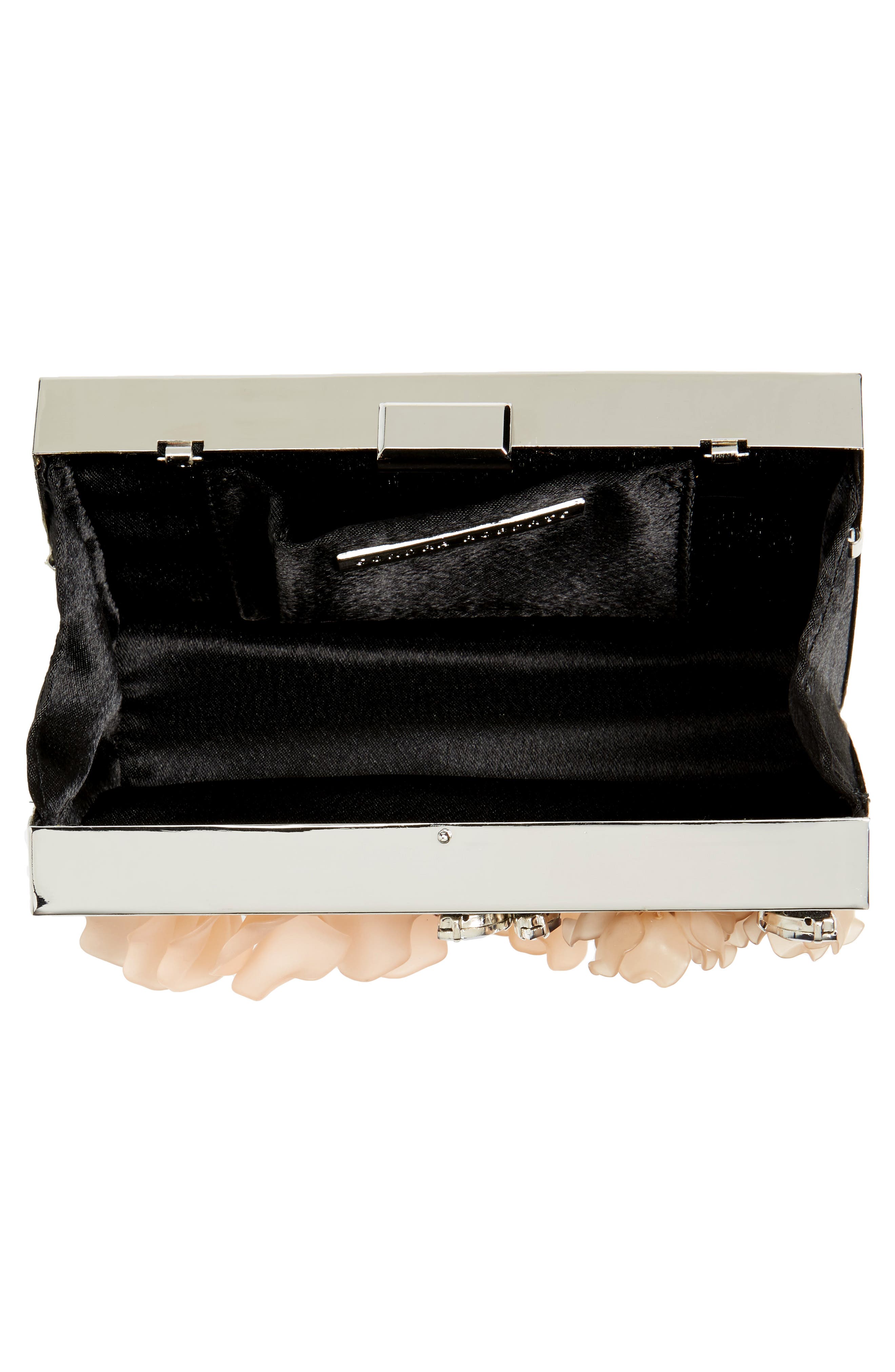 Sondra Roberts 3D Flower Box Clutch, Alternate, color, 