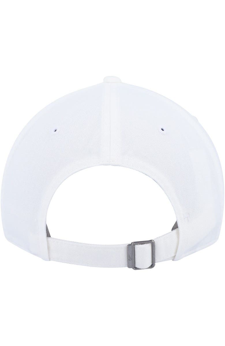 Nike Men's Nike White Purdue Boilermakers Heritage86 Logo Performance Adjustable Hat, Alternate, color, 