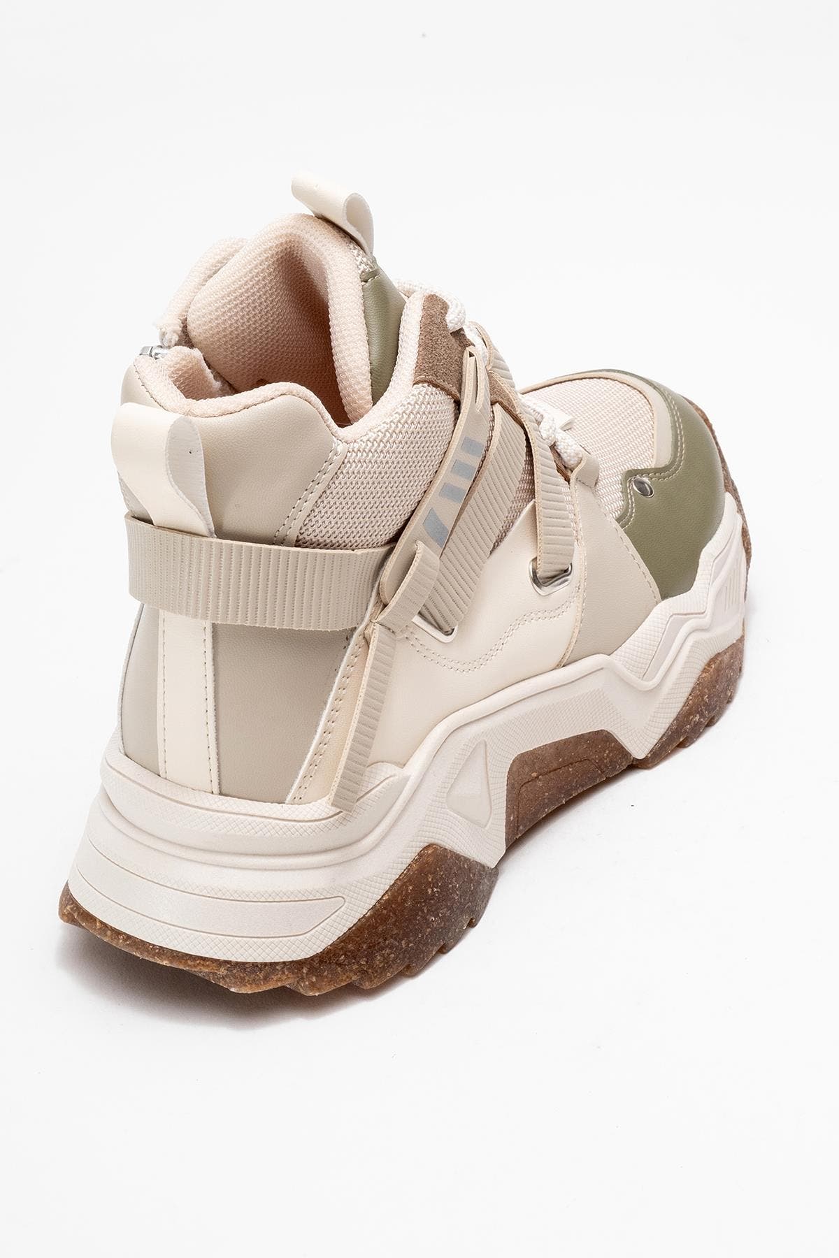 Seraphine Sport Boot, Alternate, color, Beige Green Faux Leather