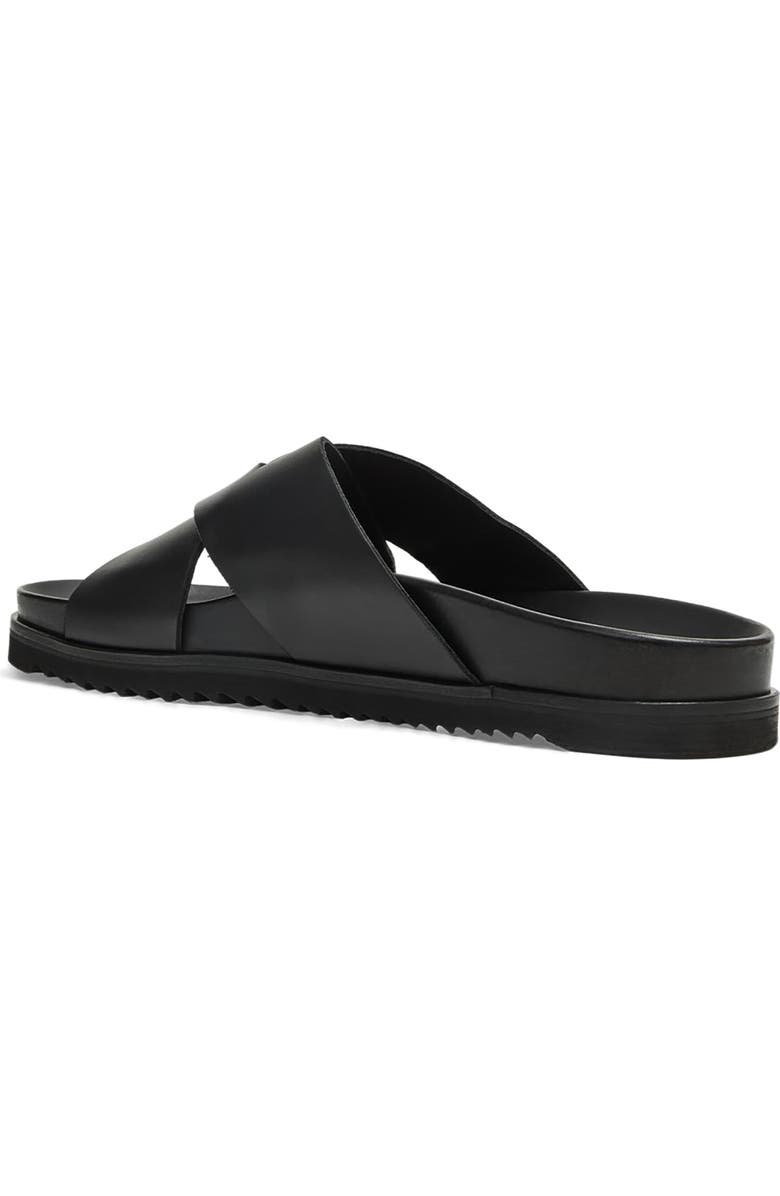 Aquatalia Bellini Weatherproof Slide Sandal, Alternate, color, Black Calf