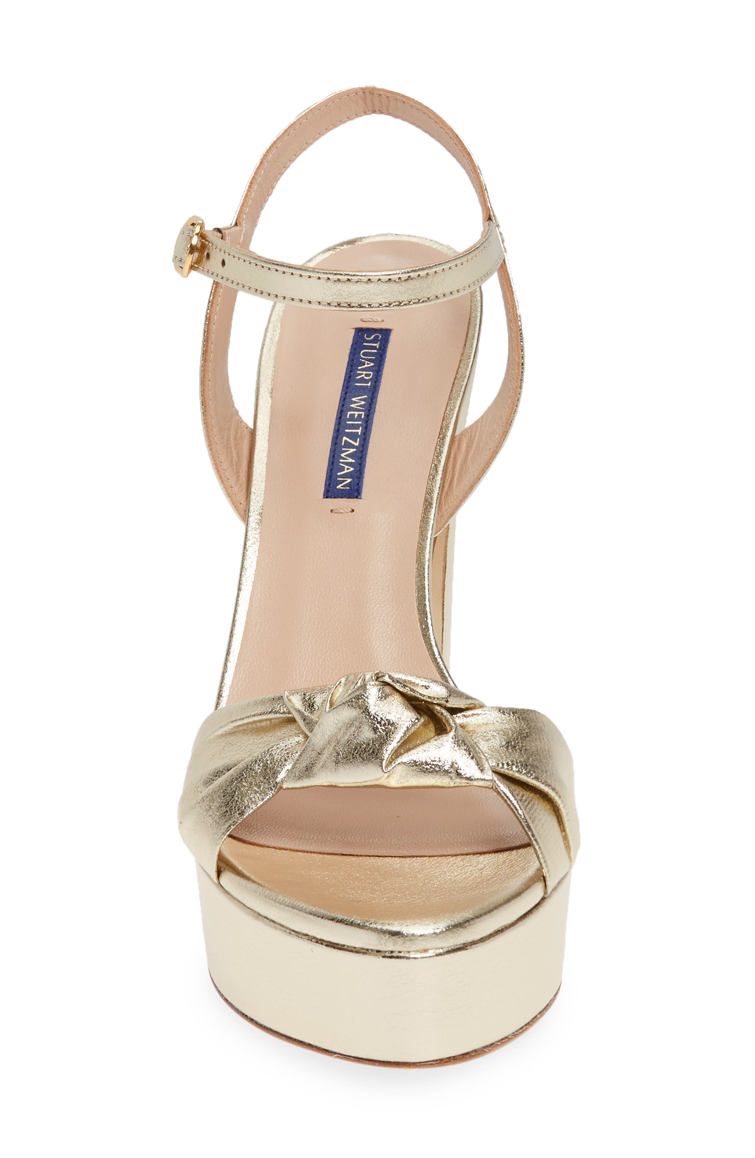 Mirri Platform Sandal, Alternate, color, PLATINO LAME NAPPA