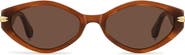 Stuart Weitzman WZN 8029/S 54mm Oval Sunglasses