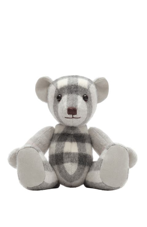 Check Cashmere Thomas Bear