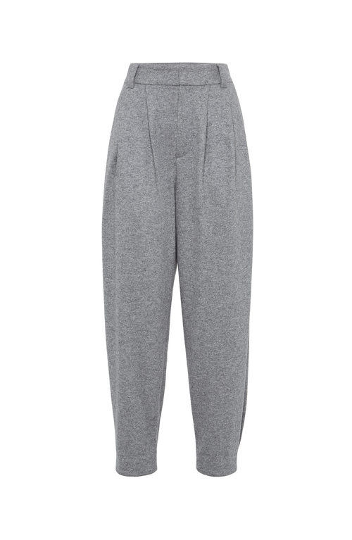 Brunello Cucinelli Tailored Trousers In Grey