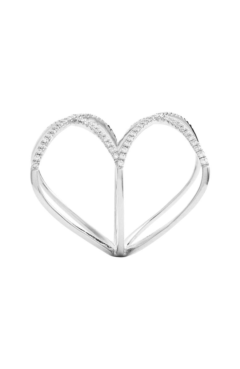 Bony Levy Diamond Double Crisscross Ring, Alternate, color, 