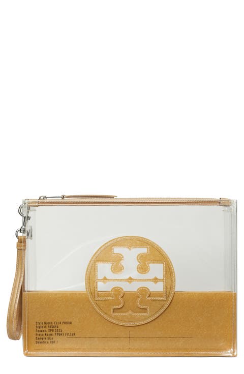 Ella Transparent Zip Pouch