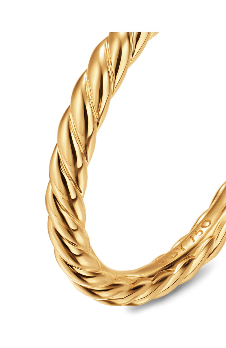 David Yurman DY Unity Cable Band Ring, Alternate, color, Gold