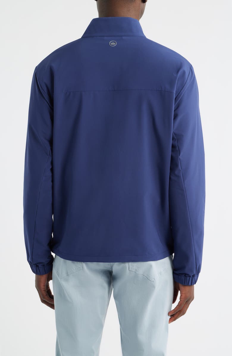 Peter Millar Dunes Water Resistant Golf Jacket, Alternate, color, Navy