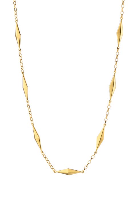 Points North Geometric Station Necklace
