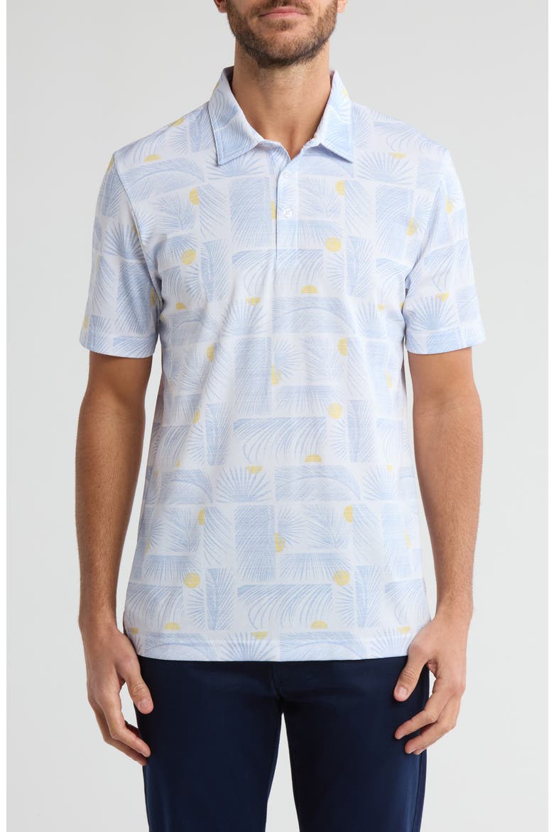 Sun Guilt No Logo Golf Polo, Main, color, WHITE