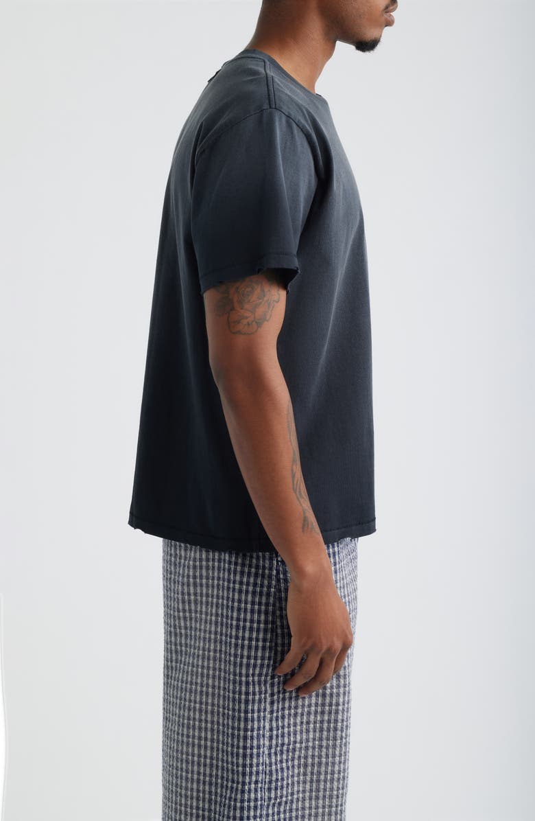 Elwood Core Distressed Tee, Alternate, color, Vintage Black