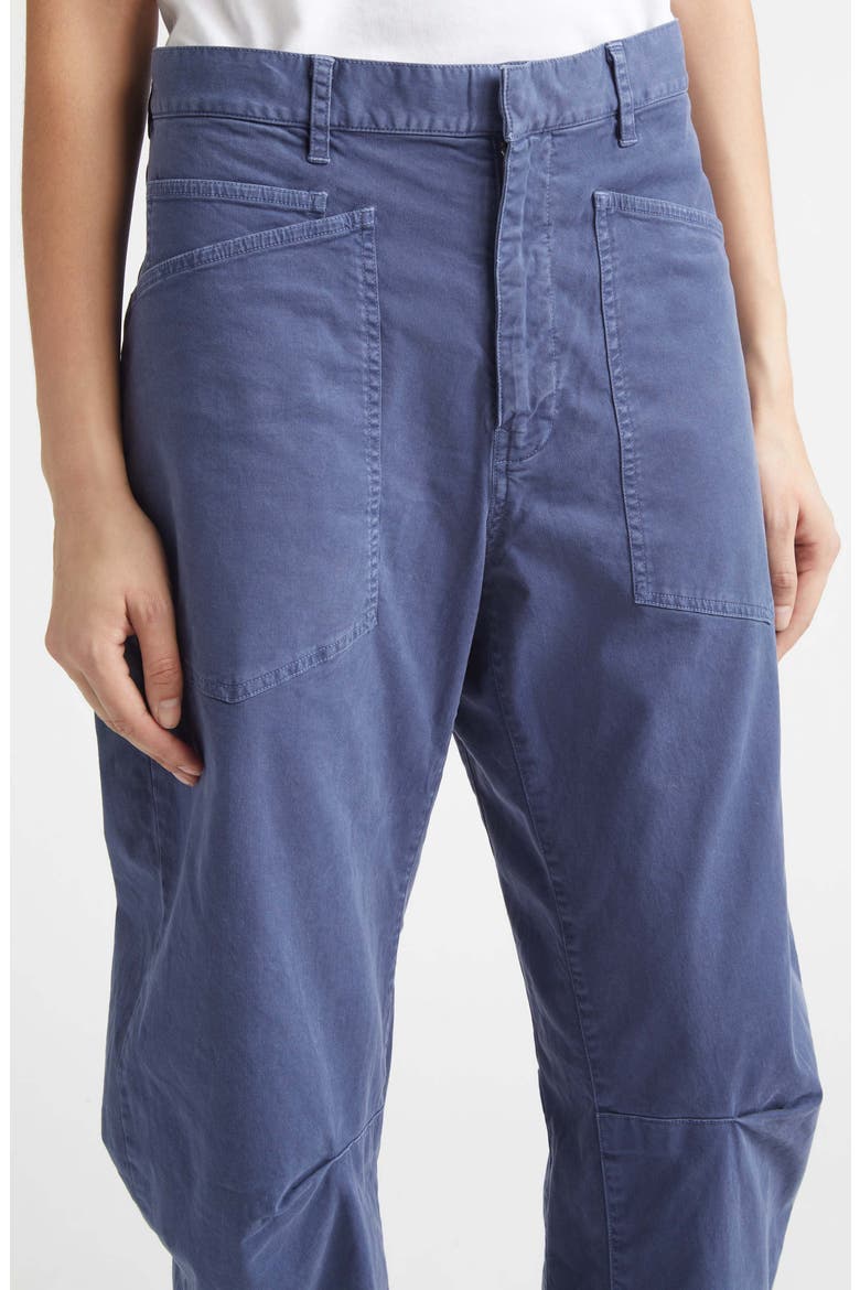 Shon Stretch Cotton Pants, Alternate, color, VINTAGE WASHED FRENCH NAVY