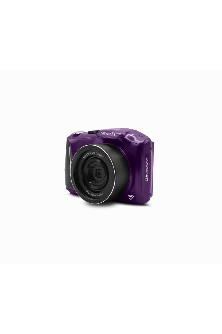 MND55 64 MP Auto Focus / 4K Ultra HD Digital Camera, Main, color, PURPLE