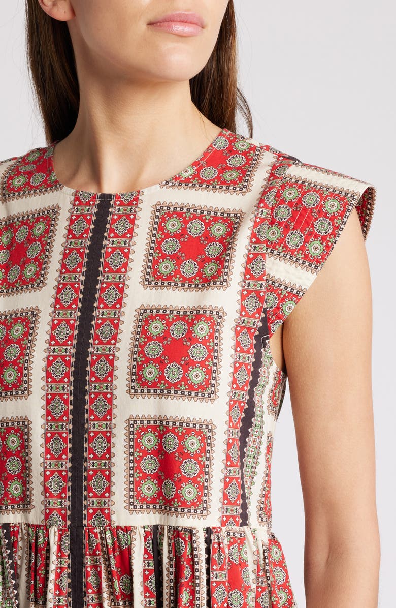 THE GREAT. The Tulsa Print Maxi Dress, Alternate, color, 