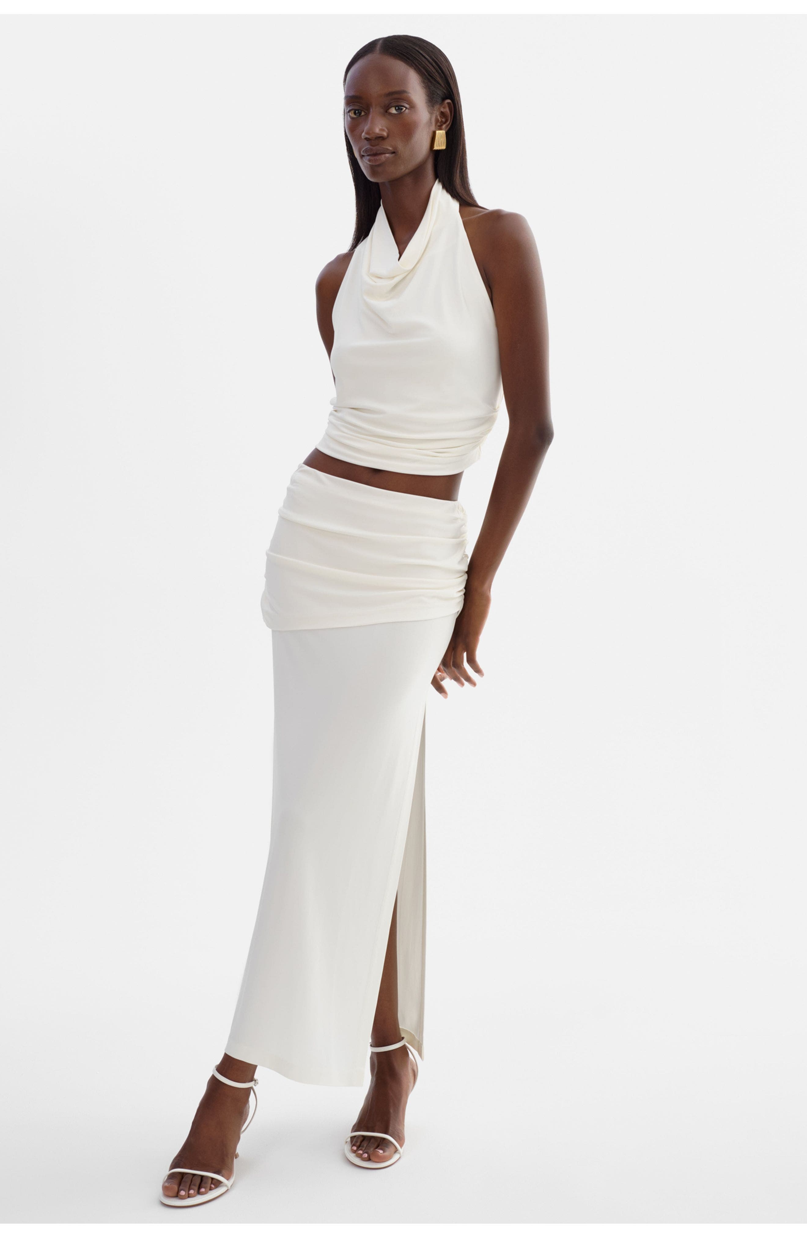 Lilou | Midi Knit Skirt - image 3