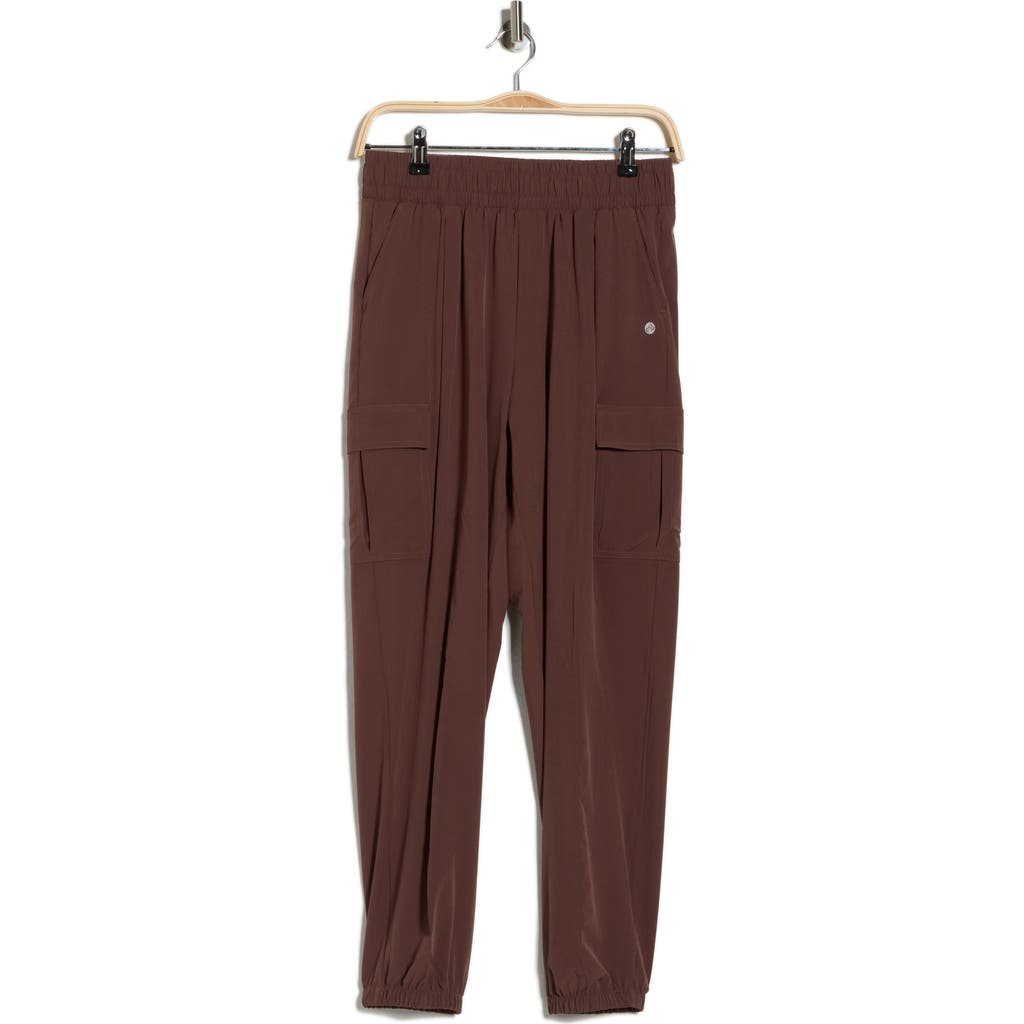 Apana Villa Cargo Joggers In Brown