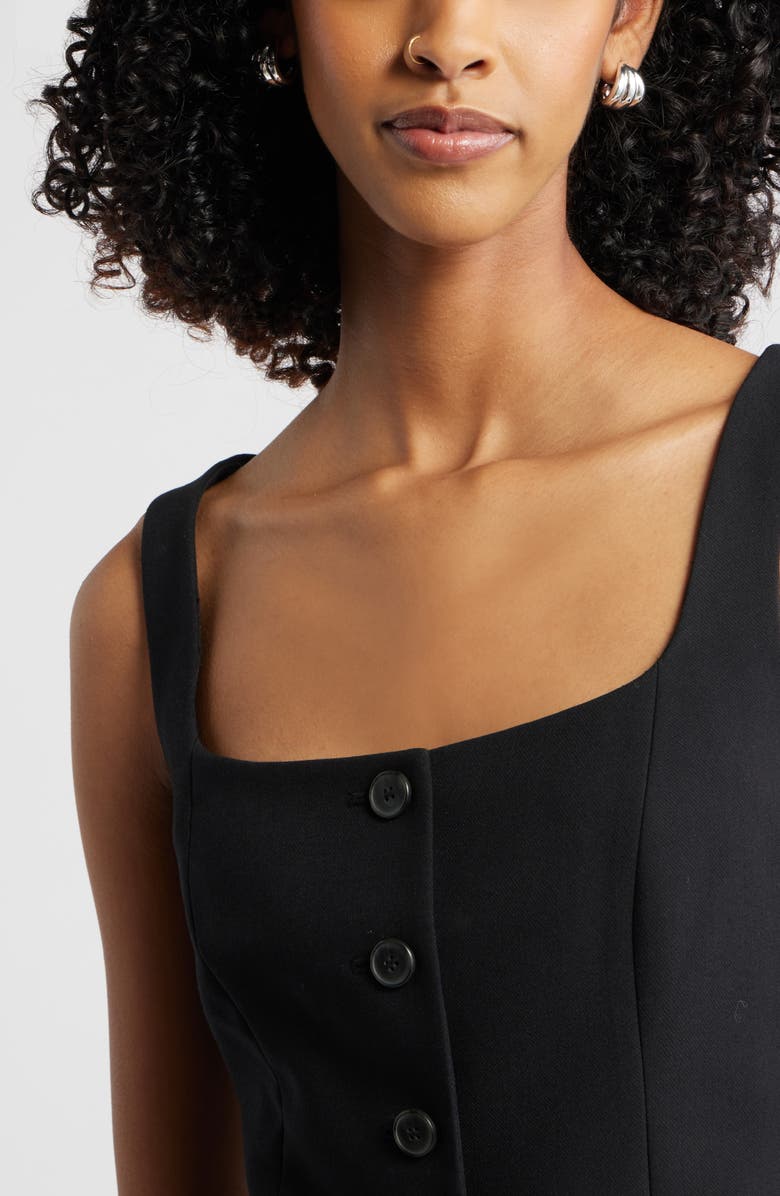 Open Edit Wide Ridged Huggie Hoop Earrings, Alternate, color, Silver