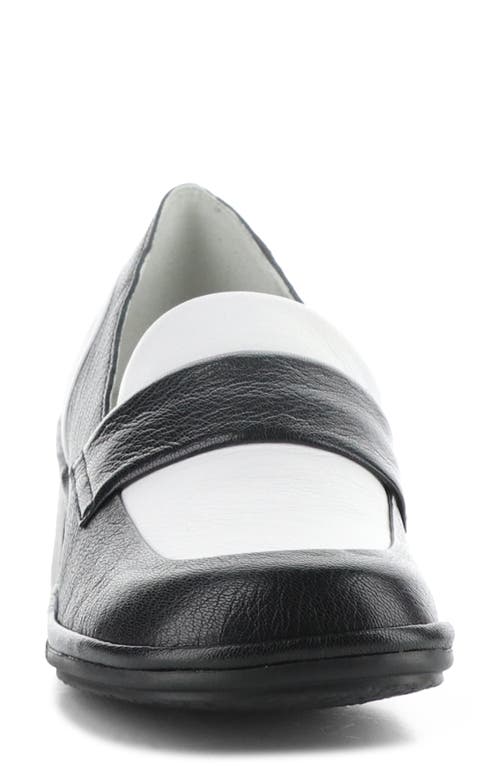 Fly London Elam Block Heel Loafer