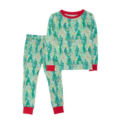 SoftSnooze Holiday Long Sleeve Pajama Set