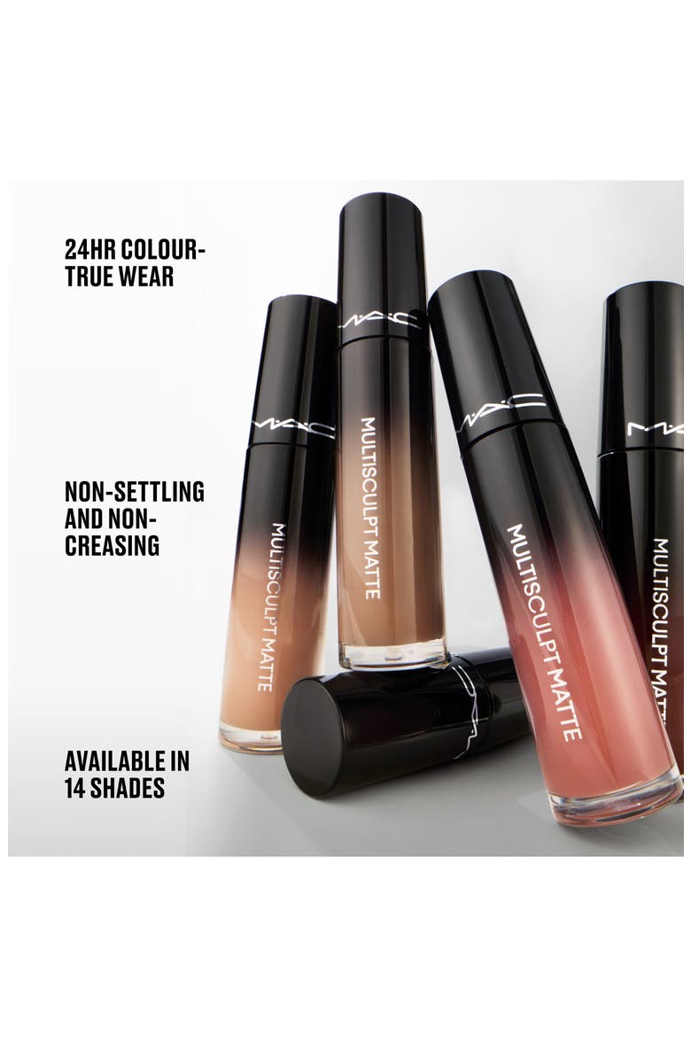 Multisculpt Matte Liquid Eye Shadow + All Over Color, Alternate, color, BUFFED UP