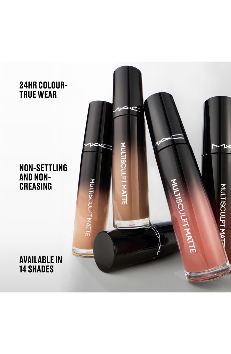 MAC Cosmetics Multisculpt Matte Liquid Eye Shadow + All Over Color, Alternate, color, 